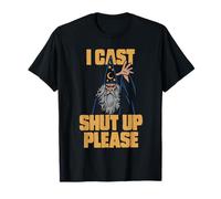 Ho scelto Shut Up Please Wizard Funny Meme Humor Maglietta