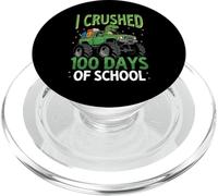 Ho schiacciato 100 giorni di scuola Monster Truck Dinosaur PopSockets PopGrip per MagSafe