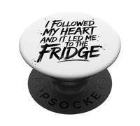 Ho seguito il mio cuore e mi ha portato al frigorifero PopSockets PopGrip Adesivo