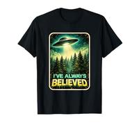 Ho Sempre creduto UFO Alien Visitazione Cospirazione Fan Maglietta