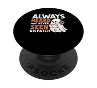 Ho sempre sentito Mai visto Dispatch Spooky Halloween Cute Ghost PopSockets PopGrip Adesivo
