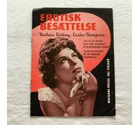 Ho sentito Barbara Rütting, Carlos Thompson 1958 Danish Movie Program