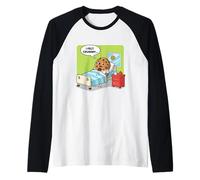 Ho sentito Crummy Cookie Recupero Ospedale Divertente papà Scherzo Umorismo Maglia con Maniche Raglan