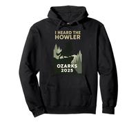 Ho sentito Il Mostro criptidico Howler Ozarks Felpa con Cappuccio