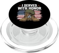 Ho servito con onore Veteran Women Military Pride Patriotic PopSockets PopGrip per MagSafe