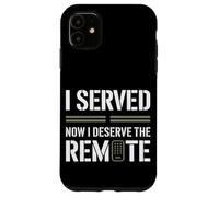 Ho servito ora mi merito il giorno dei veterani remoti Custodia per iPhone 11