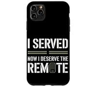 Ho servito ora mi merito il giorno dei veterani remoti Custodia per iPhone 11 Pro Max