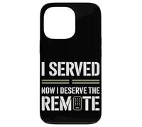 Ho servito ora mi merito il giorno dei veterani remoti Custodia per iPhone 13 Pro