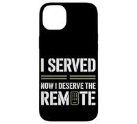 Ho servito ora mi merito il giorno dei veterani remoti Custodia per iPhone 14 Plus