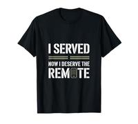Ho servito ora mi merito il giorno dei veterani remoti Maglietta