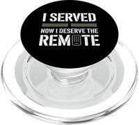 Ho servito ora mi merito il giorno dei veterani remoti PopSockets PopGrip per MagSafe