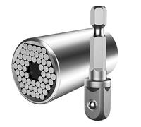 HO-SFSM Chiave a bussola universale, Chiave Universale, 7-19 mm, multifunzione, adattatore per trapano, utensili per riparazioni, regali per uomini