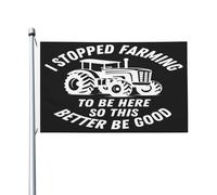 Ho smesso di coltivare per essere qui, è meglio essere buoni, bandiera da giardino per tutte le stagioni, banner da giardino, per decorazioni da giardino, decorazioni per esterni, stampa fronte-retro