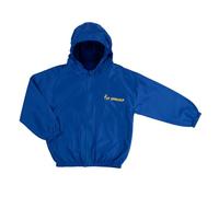 Ho smesso Giacca a Vento Bambino e Bambina - Giacca Antipioggia Leggera Unisex con Cappuccio - Giubbotto Primaverile Impermeabile per Scuola, Outdoor e Viaggi (3 anni, 4 anni, Blu)