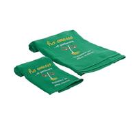 Ho smesso Mussole Neonato Cotone, Set da 2 Asciugamani Bambini Morbidi e Assorbenti 110x110 e 64x40 cm, Quadrotti in Cotone per Bagnetto, Viso e Cambio (Verde)