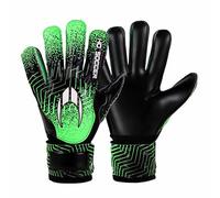 HO Soccer Force Green Guanti da portiere, unisex, per adulti, nero/verde, 8