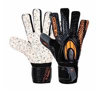 HO Soccer HG Initial Negative Black-Orange Guanti da Portiere, Unisex Bambini, Nero/Arancione