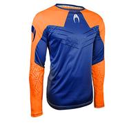 Ho soccer Ikarus Maglietta da Portiere a Maniche Lunghe Senza Imbottitura, Unisex Adulto, Unisex Adulto, 050.5052.07_XXL, Arancione/Blu, XXL
