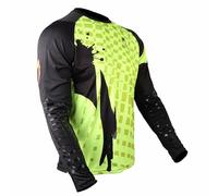 HO Soccer Jersey Adikt PRO Lime Blast - Maglia da Portiere a Maniche Lunghe con Imbottitura, facilita Il Controllo della Palla, Unisex, Adulti, Lime/Nero, S