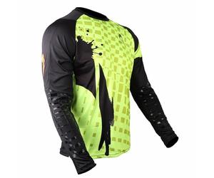 Ho Soccer Jersey Adikt PRO Lime Blast - Maglia da Portiere a Maniche Lunghe con Imbottitura, facilita Il Controllo del Pallone, Unisex, Adulti, Lime/Nero, M