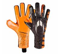 HO Soccer MG Phenomenon Elite Negative Black-Orange Guanti da portiere, Unisex Adulto, Nero/Arancione