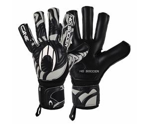 HO Soccer One NG Ring Grey Shadow, guanti da portiere, unisex, per bambini, nero/grigio, 6