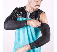 HO Soccer Protek Arm Manicotti Tecnici Anti-abrasione per Portiere, Unisex Adulto, Nero, XL