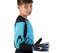 HO Soccer Set Portiere Kid Keeper Set Deep-Sea Blue, Maglietta a Maniche Lunghe con Imbottitura e Pantaloni Lunghi con Imbottitura, Poliestere, Unisex, per Bambini, Blu/Nero, 12