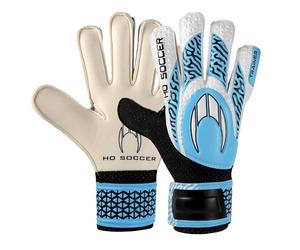 HO Soccer Trainer Arena Blue Guanti da Portiere, unisex, per bambini, blu/nero, 4