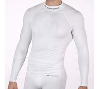 HO Soccer Underwear Shirt Performance ML White Maglietta Termica Lunga, Adulti Unisex, Bianco, L
