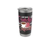 Ho solo bisogno di una concha e alcune conchiglie di cibo messicano Cafecito Bicchiere termico in acciaio inox doppia parete