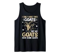 Ho Solo Due capre ma Le Mie capre Hanno delle capre Canotta