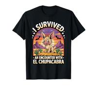 Ho Sopravvissuto a Un Incontro Con El Chupacabra Maglietta