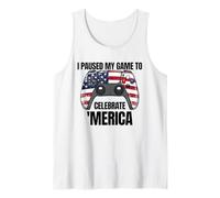 Ho sospeso il mio gioco per celebrare "Merica Gamer il 4 luglio Canotta