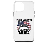 Ho sospeso il mio gioco per celebrare "Merica Gamer il 4 luglio Custodia per iPhone 12 mini