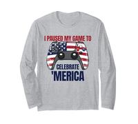 Ho sospeso il mio gioco per celebrare "Merica Gamer il 4 luglio Maglia a Manica