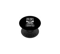 Ho sposato il mio campeggio Buddy Coppie Camper PopSockets PopGrip Adesivo