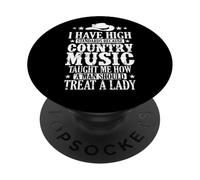 Ho standard elevati perché Country Music PopSockets PopGrip Adesivo