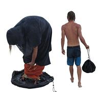 Ho Stevie! Durable - Materassino per fasciatoio, impermeabile, per surfisti, colore: nero