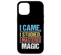 Ho studiato ho imparato trucchi magici Illusionista Performer Custodia per iPhone 12/12 Pro