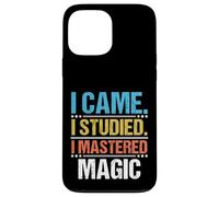 Ho studiato ho imparato trucchi magici Illusionista Performer Custodia per iPhone 13 Pro Max
