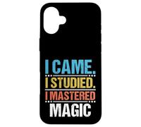 Ho studiato ho imparato trucchi magici Illusionista Performer Custodia per iPhone 16 Plus