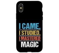 Ho studiato ho imparato trucchi magici Illusionista Performer Custodia per iPhone X/XS