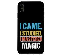 Ho studiato ho imparato trucchi magici Illusionista Performer Custodia per iPhone XS Max