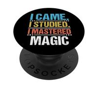 Ho studiato ho imparato trucchi magici Illusionista Performer PopSockets PopGrip Adesivo
