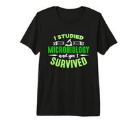 Ho studiato Microbiologia Nerd Science Lover Microbiologo Maglietta Premium