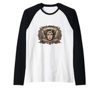 Ho Tre Occhi Due da Guardare e Uno da Vedere Maglia con Maniche Raglan
