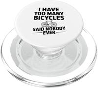 Ho troppe biciclette che dicevano mai nessuno PopSockets PopGrip per MagSafe