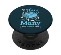 Ho Troppi Detto Nessuno Mai Building Block Builder PopSockets PopGrip Adesivo