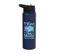 Ho Troppi Detto Nessuno Mai Building Block Builder Stainless Steel Insulated Water Bottle